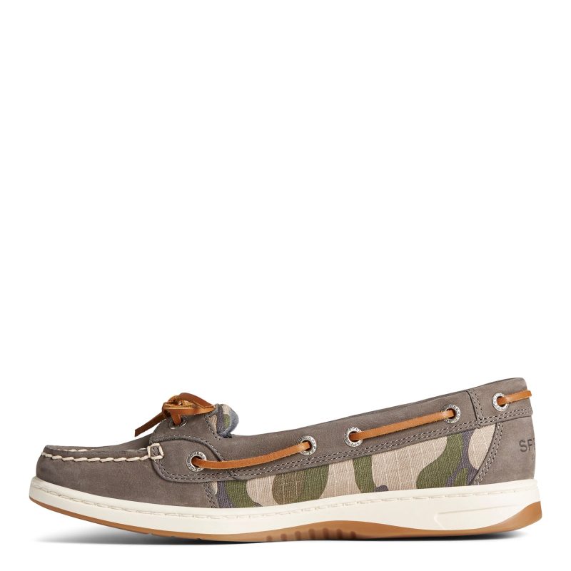 STS86716 Womens Sperry Angelfish Boat Shoe Grey Camo 2