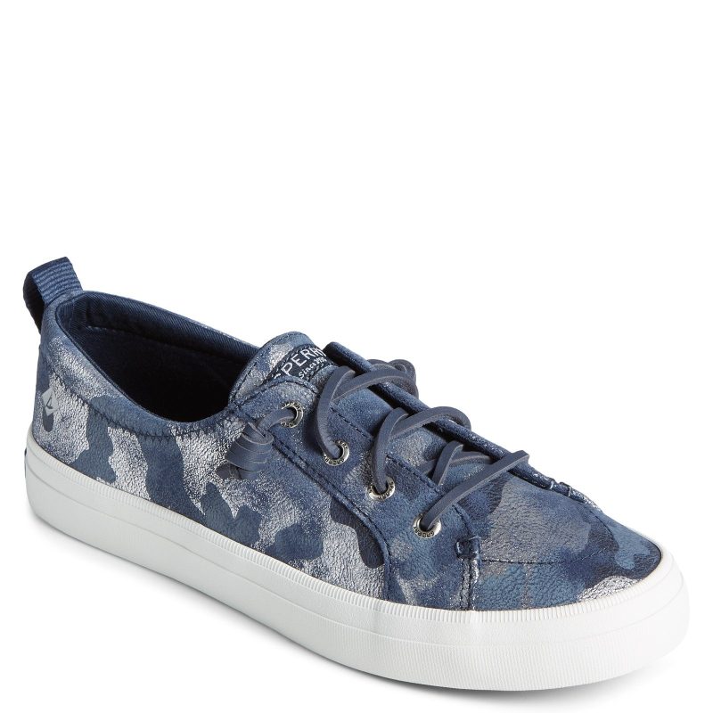 STS86916 Womens Sperry Crest Vibe Sneaker Navy Camo