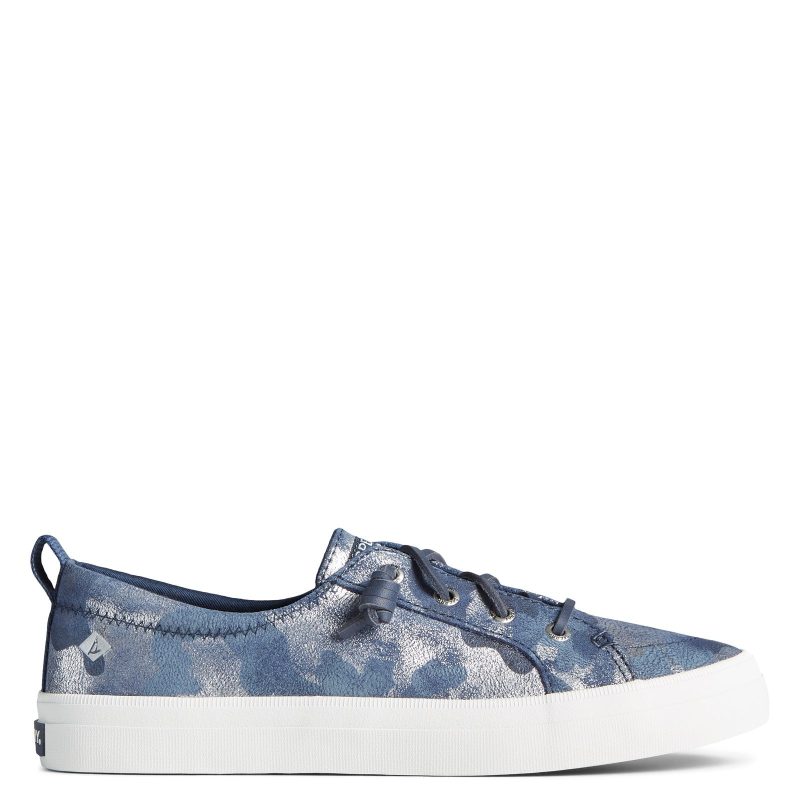 STS86916 Womens Sperry Crest Vibe Sneaker Navy Camo 1