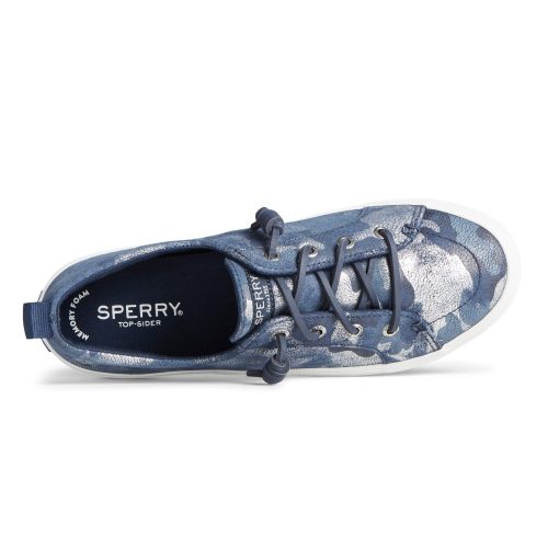 STS86916 Womens Sperry Crest Vibe Sneaker Navy Camo 4