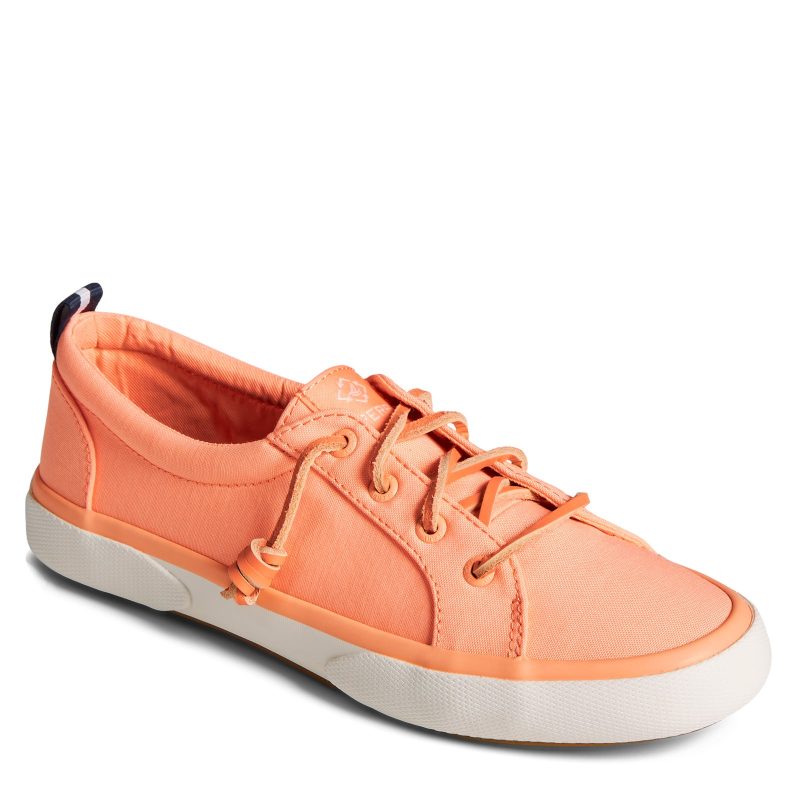 STS87256 Womens Sperry Pier Wave Ltt Sneaker Peach 1b77a4a4 09bf 42ec 9d81 f8f9282ff251