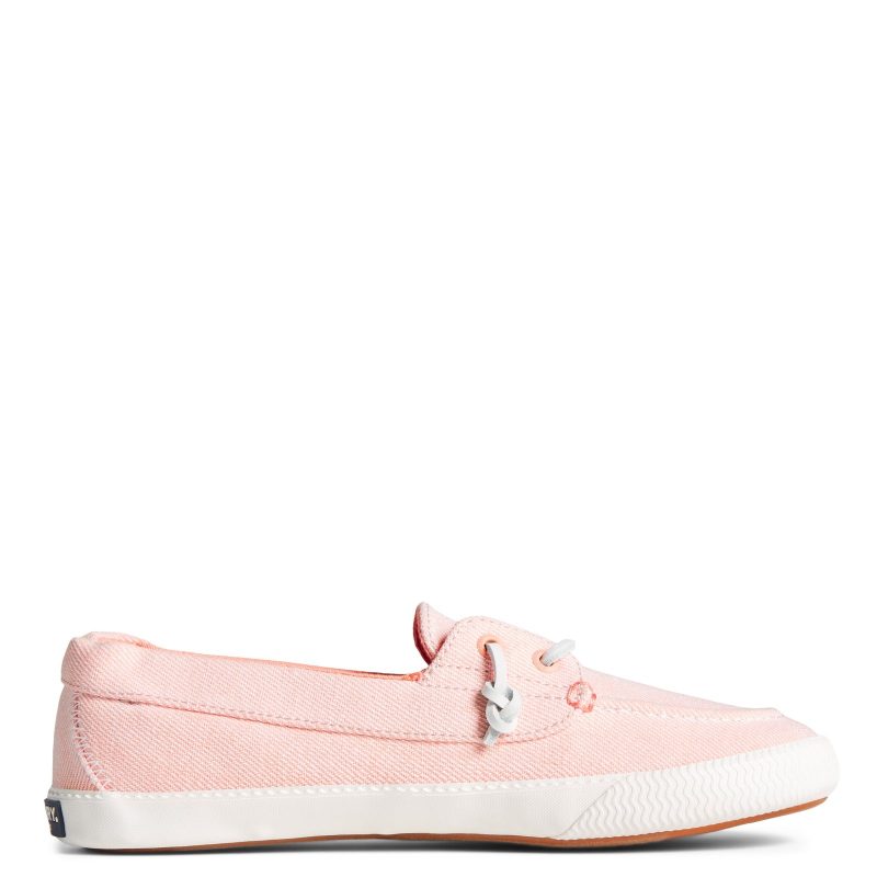 STS87458 Womens Sperry Lounge Away 2 Boat Shoe Peach 1