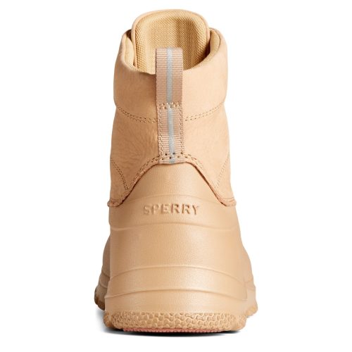 STS88293 Mens Sperry Duck Float Lace Rain Boot Tan 3