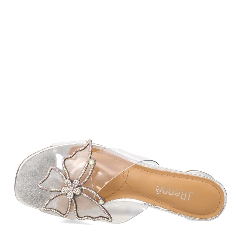 SUMITRA SILVER Womens J Renee Sumitra Sandal Silver 5