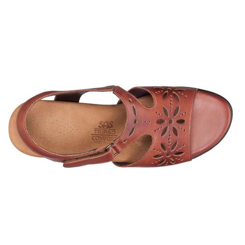 SUNBURST CHEST Womens Sas Sunburst Sandal Chestnut 4