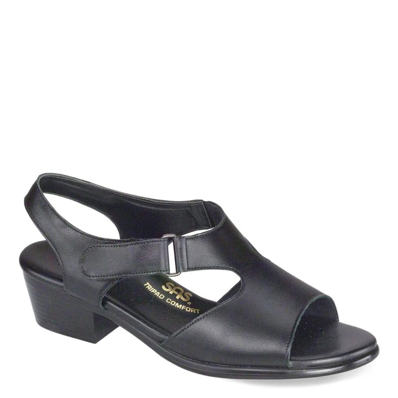 SUNTIMER BLACK Womens Sas Suntimer Sandal Black