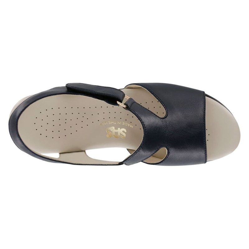 SUNTIMER NAVY Womens Sas Suntimer Sandal Navy 5