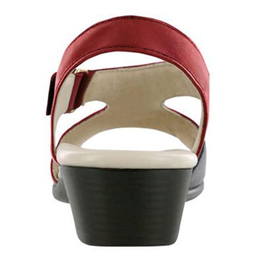 SUNTIMER RED Womens Sas Suntimer Sandal Red 4