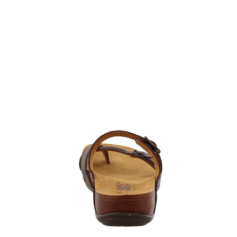 Shelly Coffee Womens Sas Shelly Toe Loop Slide Sandal Coffee 4