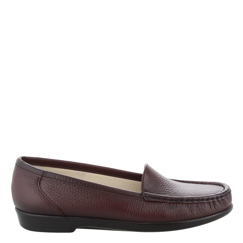 Simple Wine Womens Sas Simplify Loafer Wine 1