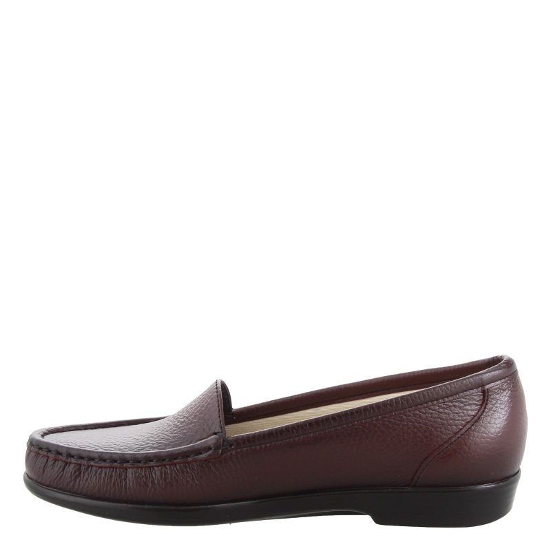 Simple Wine Womens Sas Simplify Loafer Wine 3