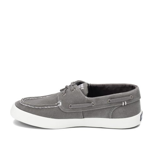 Sts14361 Mens Sperry Wahoo 2 Eye Boat Shoe Gray 3