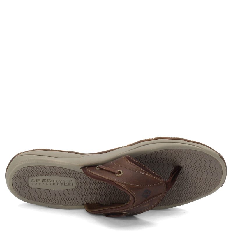 Sts17566 Mens Sperry Outer Banks Sandal Brown 5