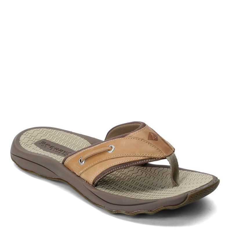 Sts17567 Mens Sperry Outer Banks Sandal Tan