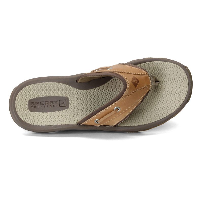 Sts17567 Mens Sperry Outer Banks Sandal Tan 5