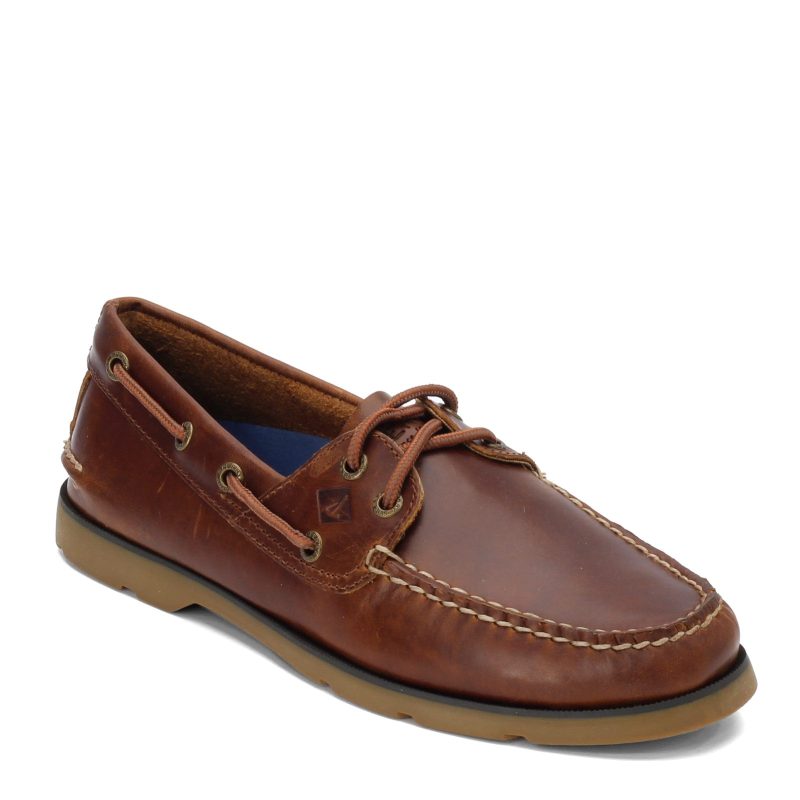 Sts18231 Mens Sperry Leeward Boat Shoe Yacht Club Tan