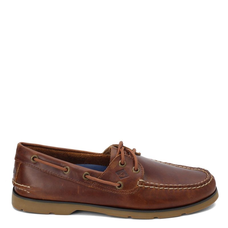 Sts18231 Mens Sperry Leeward Boat Shoe Yacht Club Tan 1