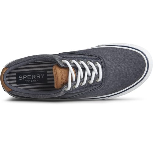 Sts22044 Mens Sperry Striper Ii Cvo Sneaker Saltwash Navy 5