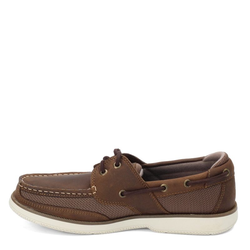 Sts22068 Mens Sperry Surveyor 2 Eye Boat Shoe Dark Brown 3