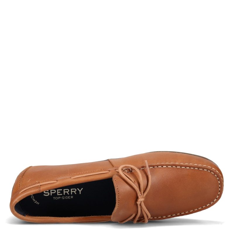 Sts22758 Mens Sperry Wave Driver Loafer Tan 5