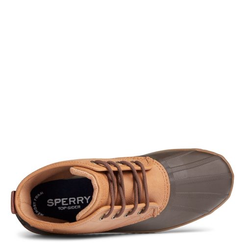 Sts22776 Mens Sperry Breakwater Duck Boot Tan Brown 5