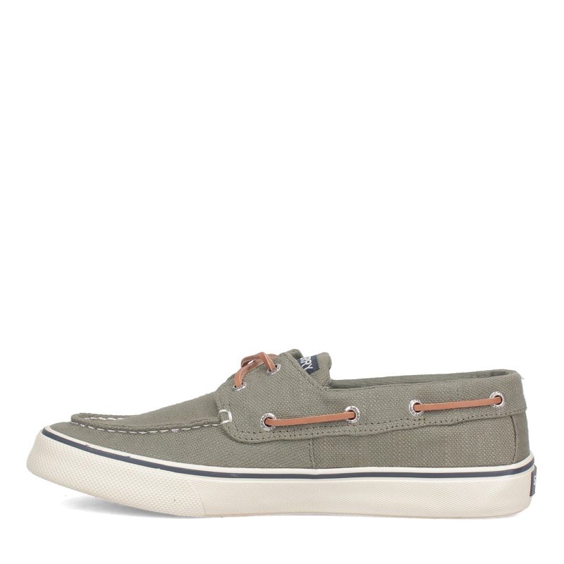 Sts23050 Mens Sperry Bahama Ii Sneaker Baja Linen Olive 3 dbd6125f 9ca9 4969 9bbd 85e3197c47b5