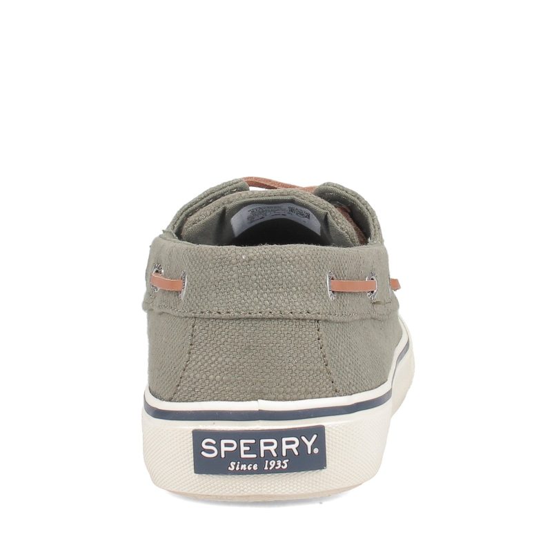 Sts23050 Mens Sperry Bahama Ii Sneaker Baja Linen Olive 4 2be1ce5c 6242 41c7 8b14 19ca2f0935f7