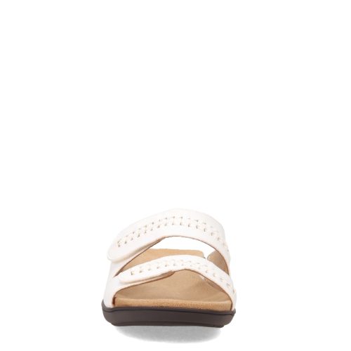 T2272 100 Womens Trotters Rhianna Sandal White 2