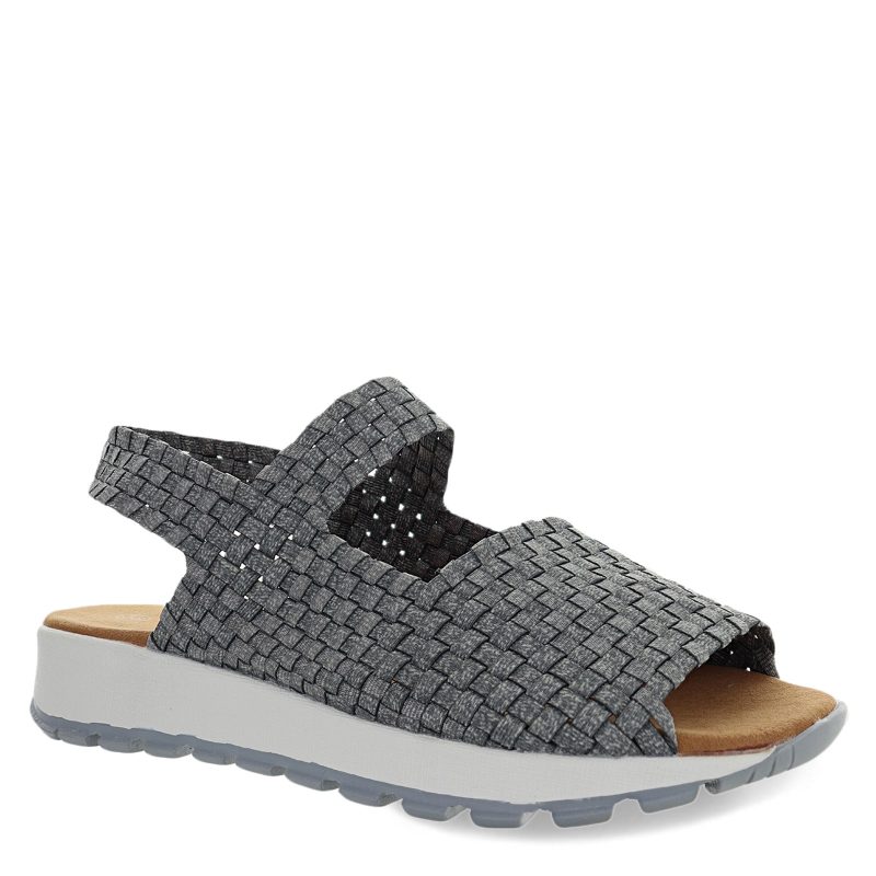 TARA BAY GREY Womens Bernie Mev Tara Bay Sandal Heather Grey