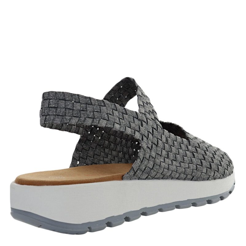 TARA BAY GREY Womens Bernie Mev Tara Bay Sandal Heather Grey 4