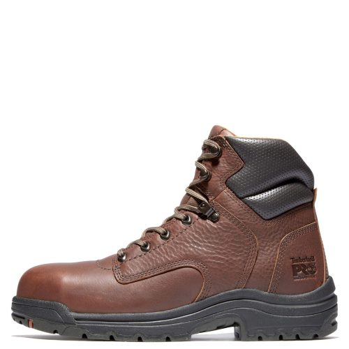 TB026063214 Mens Timberland Pro Titan 6in Alloy Toe Boot Brown 3