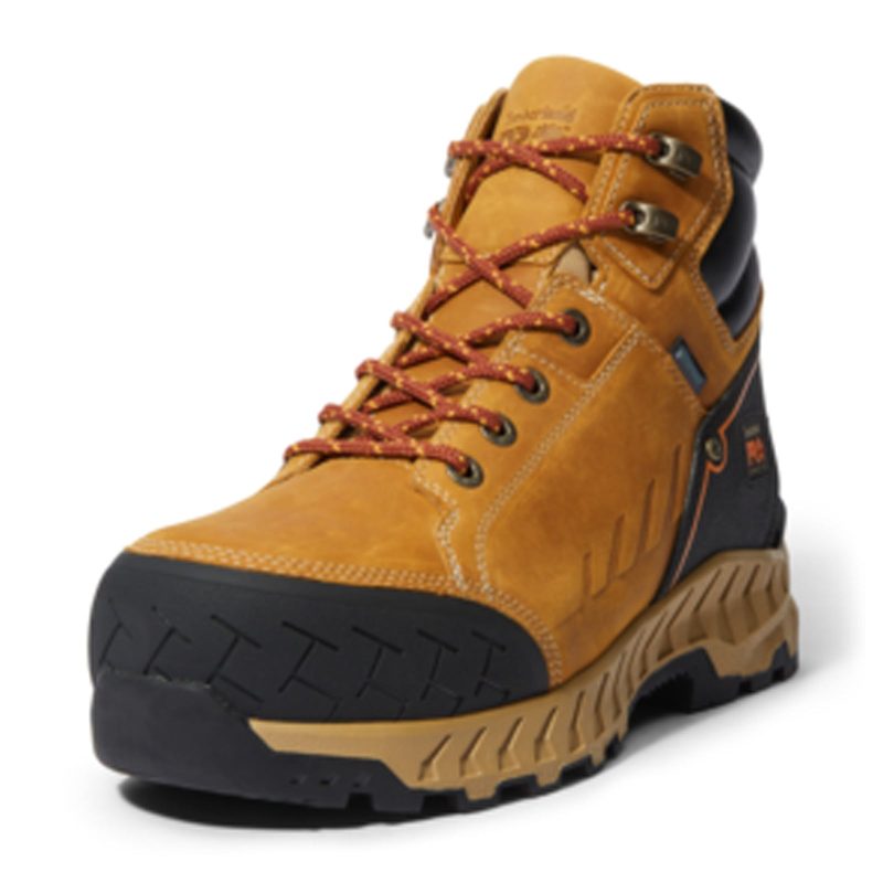 TB0A438Y231 Mens Timberland Pro Summit 6in Comp Toe Work Boot Wheat 3