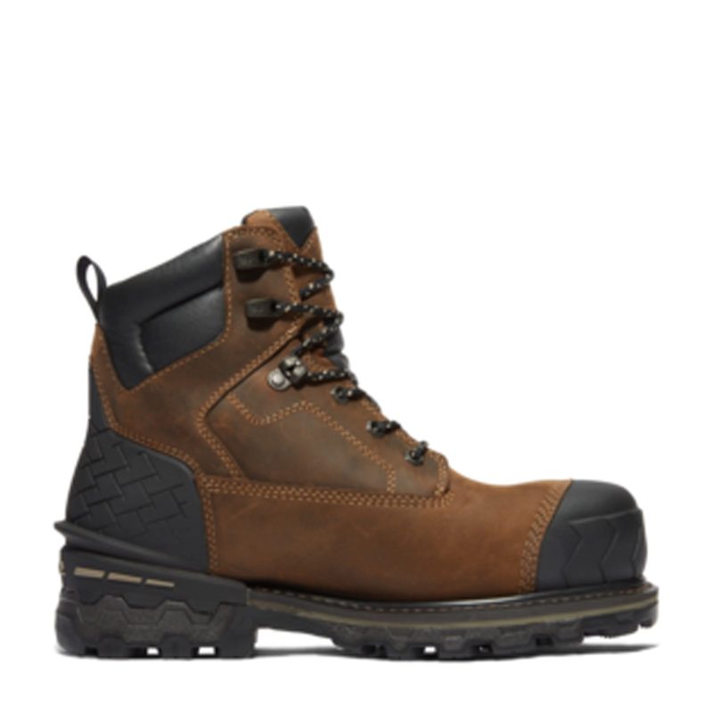 TB0A43GY214 Mens Timberland Pro Boondock 6in Comp Toe Insulated Work Boot Brown 1 932921b9 e5da 491f 9c27 8ef10bf1c2b0