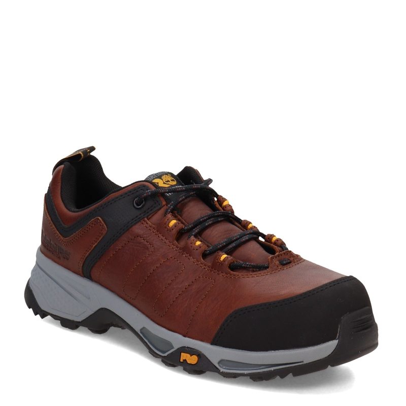 TB0A5N72214 Mens Timberland Pro Switchback Low Comp Toe Work Shoe Turkish Brown 5a10e5f0 55ed 46a6 8505 7d920b2c8019