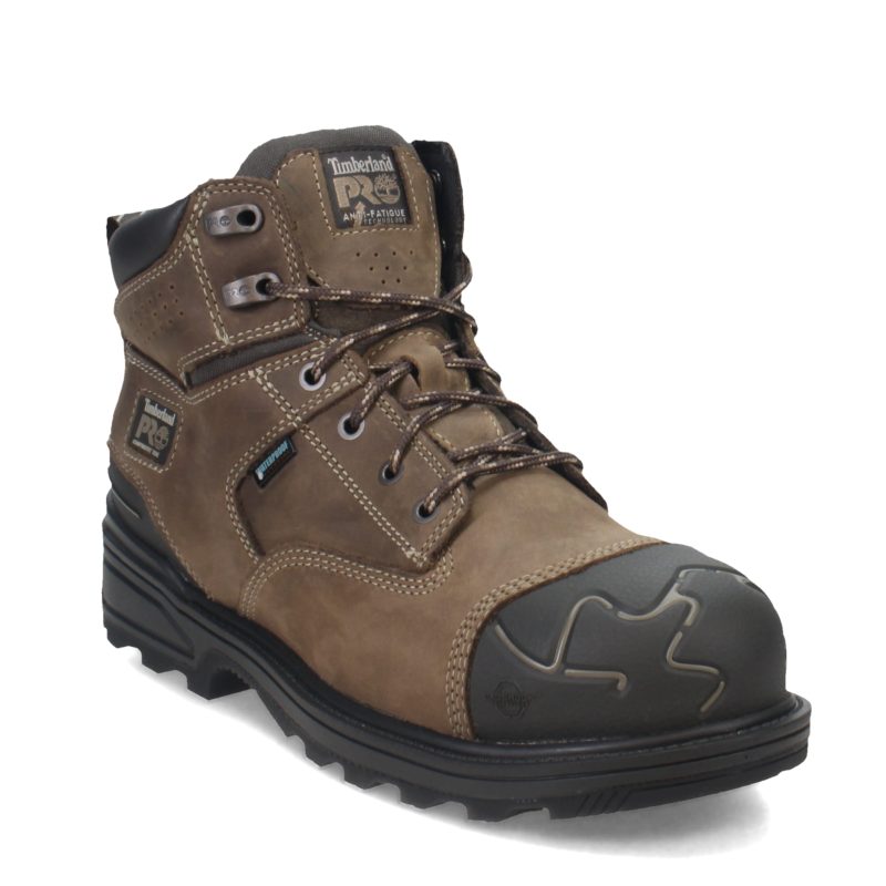 TB0A5QFJ214 Mens Timberland Pro Magnitude 6 In Ct Wp Boot Turkish Coffee