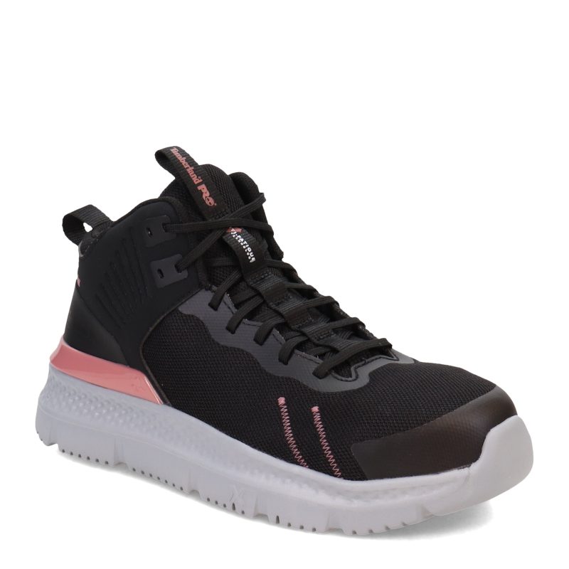 TB0A5UVU001 Womens Timberland Pro Setra Mid Comp Toe Work Boot Grey Rose 0c03de5f 2d9d 4e95 a13a ff330e08f850