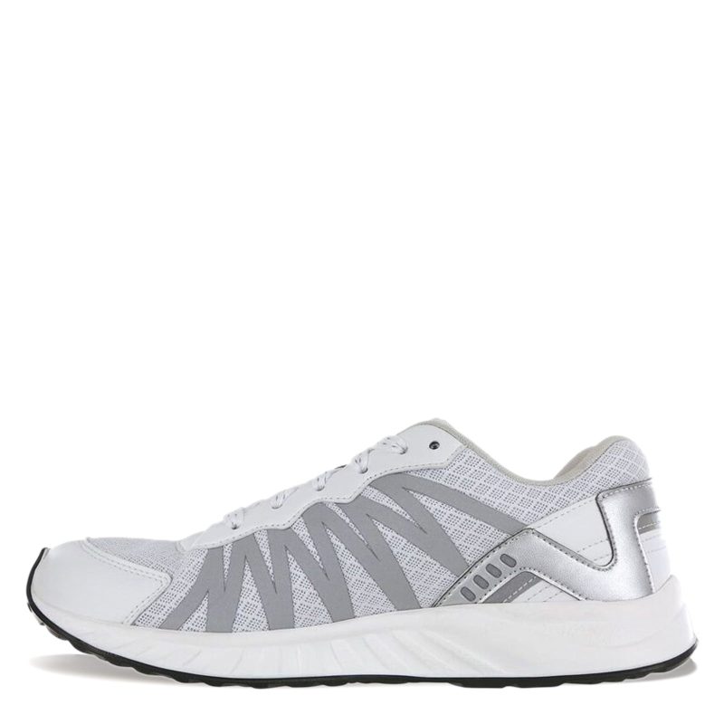 TEMPO WTSIL Womens Sas Tempo Sneaker White Silver 3