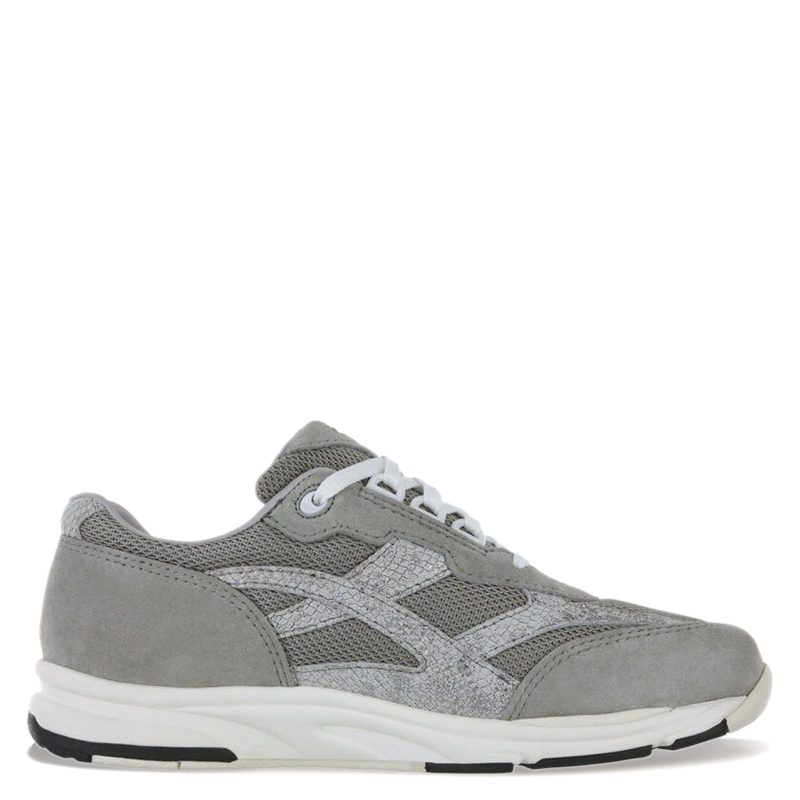 TOUR MESH PLATA Womens Sas Tour Mesh Sneaker Grey Silver 1