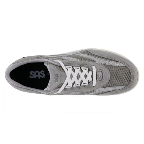 TOUR MESH PLATA Womens Sas Tour Mesh Sneaker Grey Silver 5