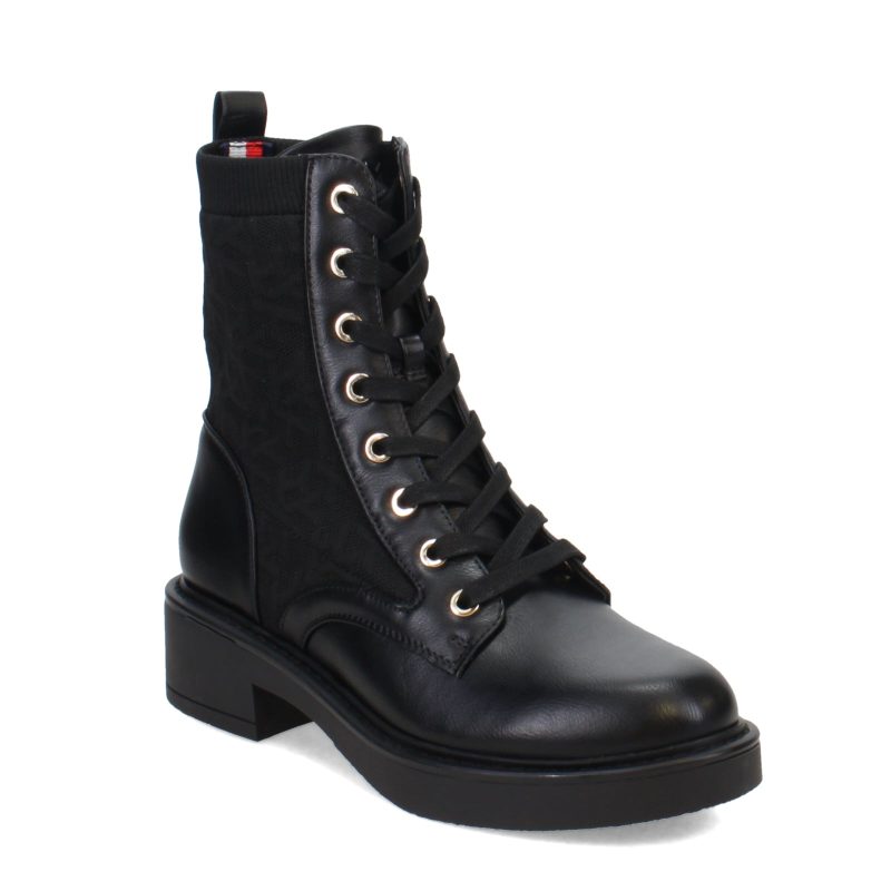 TREYNA BLMLL Womens Tommy Hilfiger Treyna Boot Black 92a58ede 136c 4984 b3d9 ffb8354a2ba0