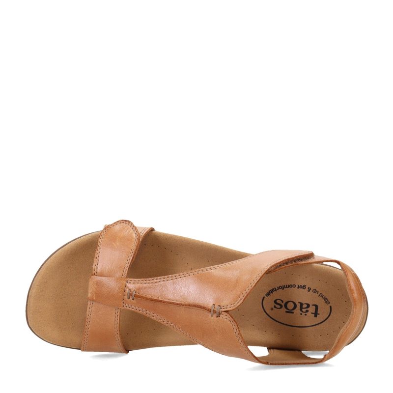 TSH 14039 CARA Womens Taos The Show Sandal Caramel 5