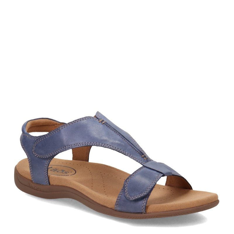 TSH 14039 DKBL Womens Taos The Show Sandal Dark Blue