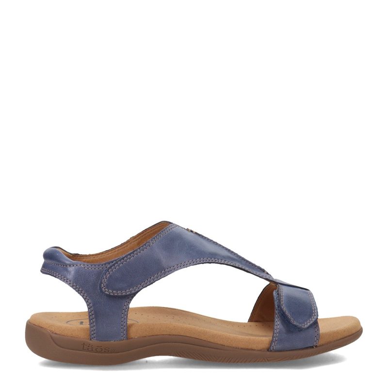 TSH 14039 DKBL Womens Taos The Show Sandal Dark Blue 1