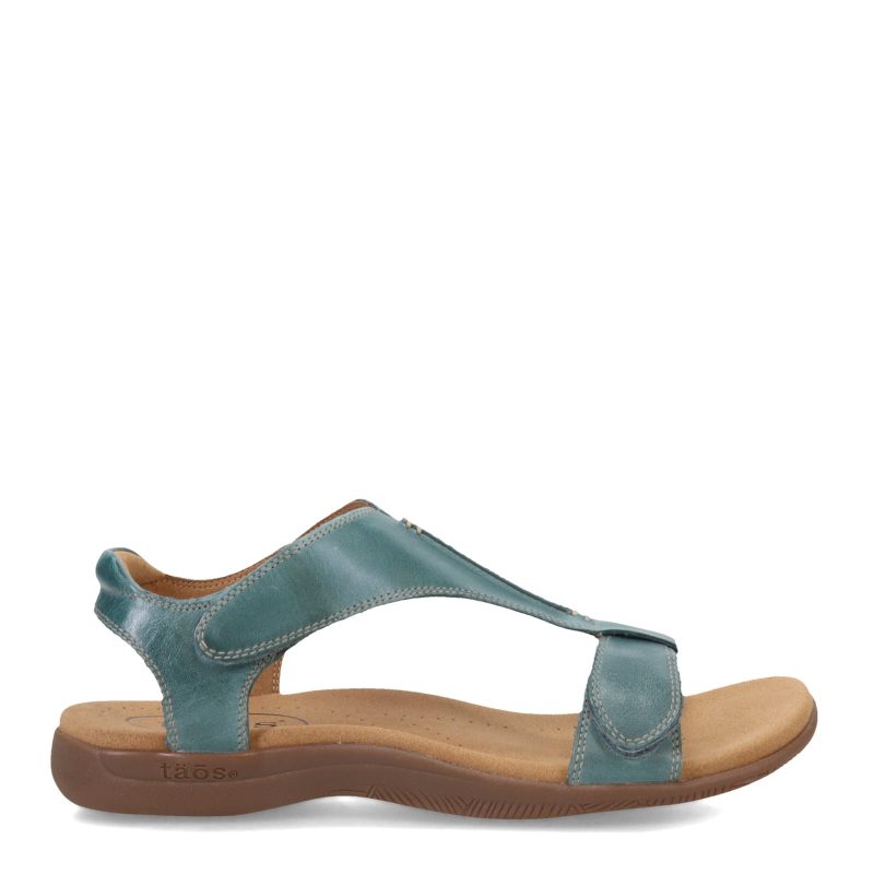 TSH 14039 TEAL Womens Taos The Show Sandal Teal 1