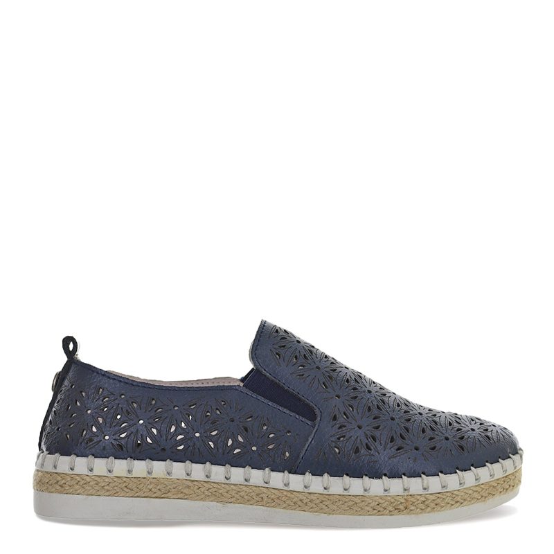 TW101 NAV Womens Bernie Mev Tw101 Slip On Navy 1