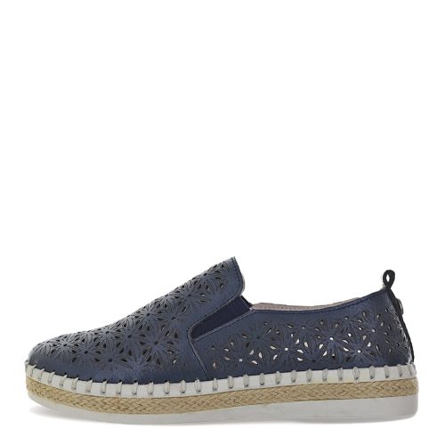 TW101 NAV Womens Bernie Mev Tw101 Slip On Navy 3