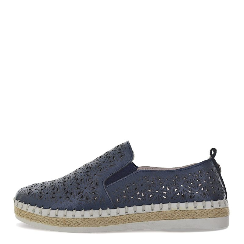 TW101 NAV Womens Bernie Mev Tw101 Slip On Navy 3