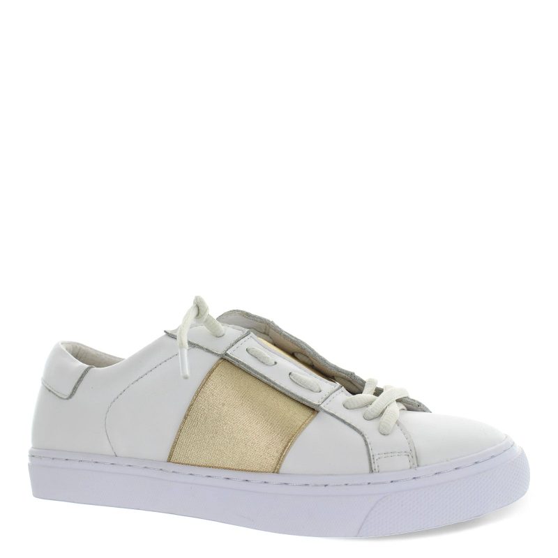 TW106 GOLD Womens Bernie Mev Tw106 Sneaker White Gold