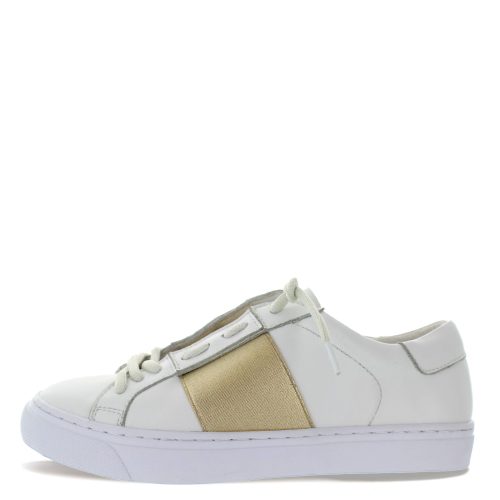 TW106 GOLD Womens Bernie Mev Tw106 Sneaker White Gold 2