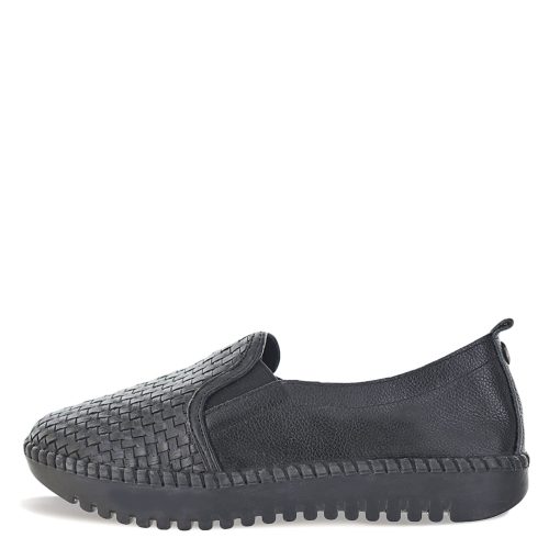 TW114 BKSIL Womens Bernie Mev Tw114 Slip On Black 3